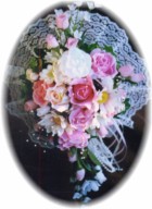 Cascading Bridal Bouquet for the Bride