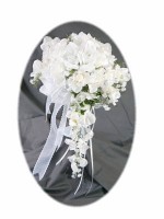 Cascade Bouquet - Forever White