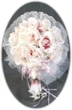 Cascading Bridal Bouquet from Bridal Silk Bouquets